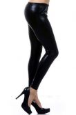 Legg estilo couro poliéster