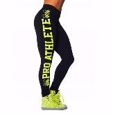 Leggings fit amarela pro athlete