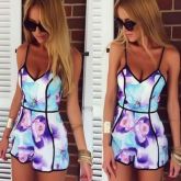 Macacao floral lindo M