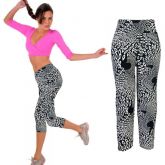 Leggings de Fitness cinza de cintura alta